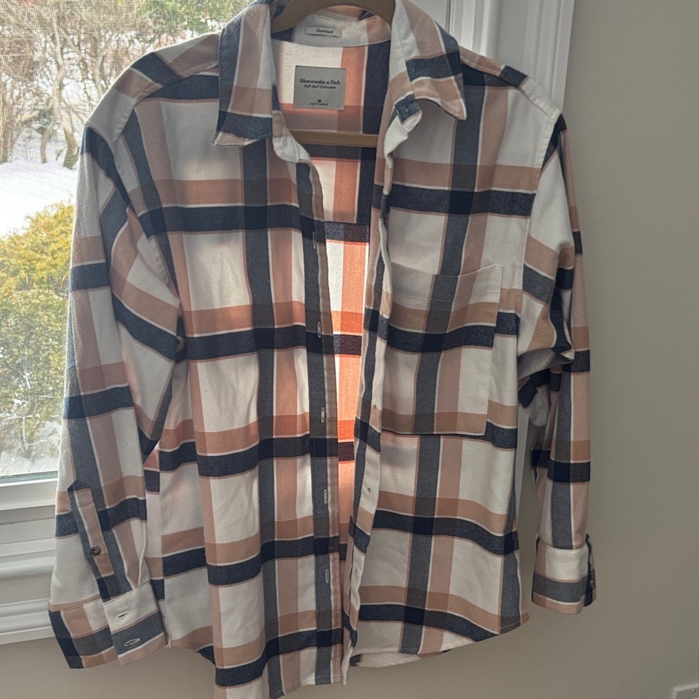 Abercrombie & Fitch oversized flannel